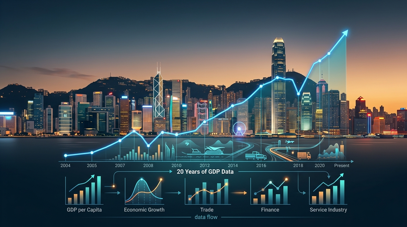 What Do 20 Years of GDP Data Reveal About Hong Kong’s Economic Resilience?