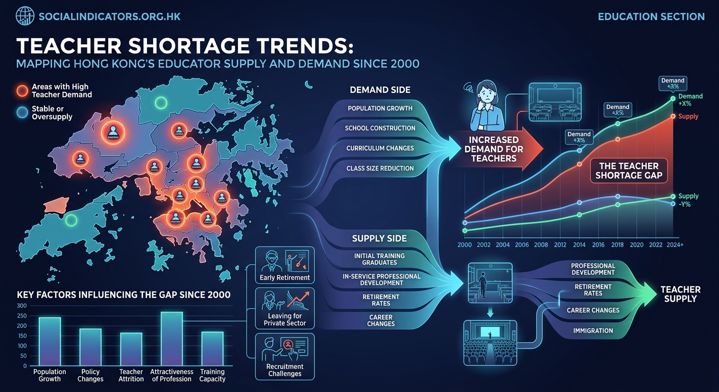 Teacher Shortage Trends: Mapping Hong Kong's Educator Supply and Demand Since 2000 - Illustration 1