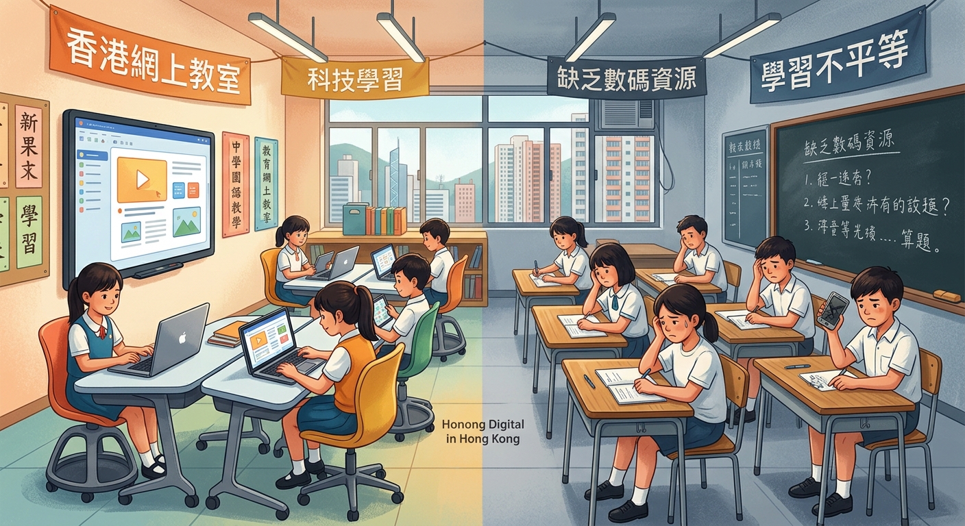 The Digital Divide in Hong Kong Classrooms: Technology Access and Learning Inequality - Illustration 1