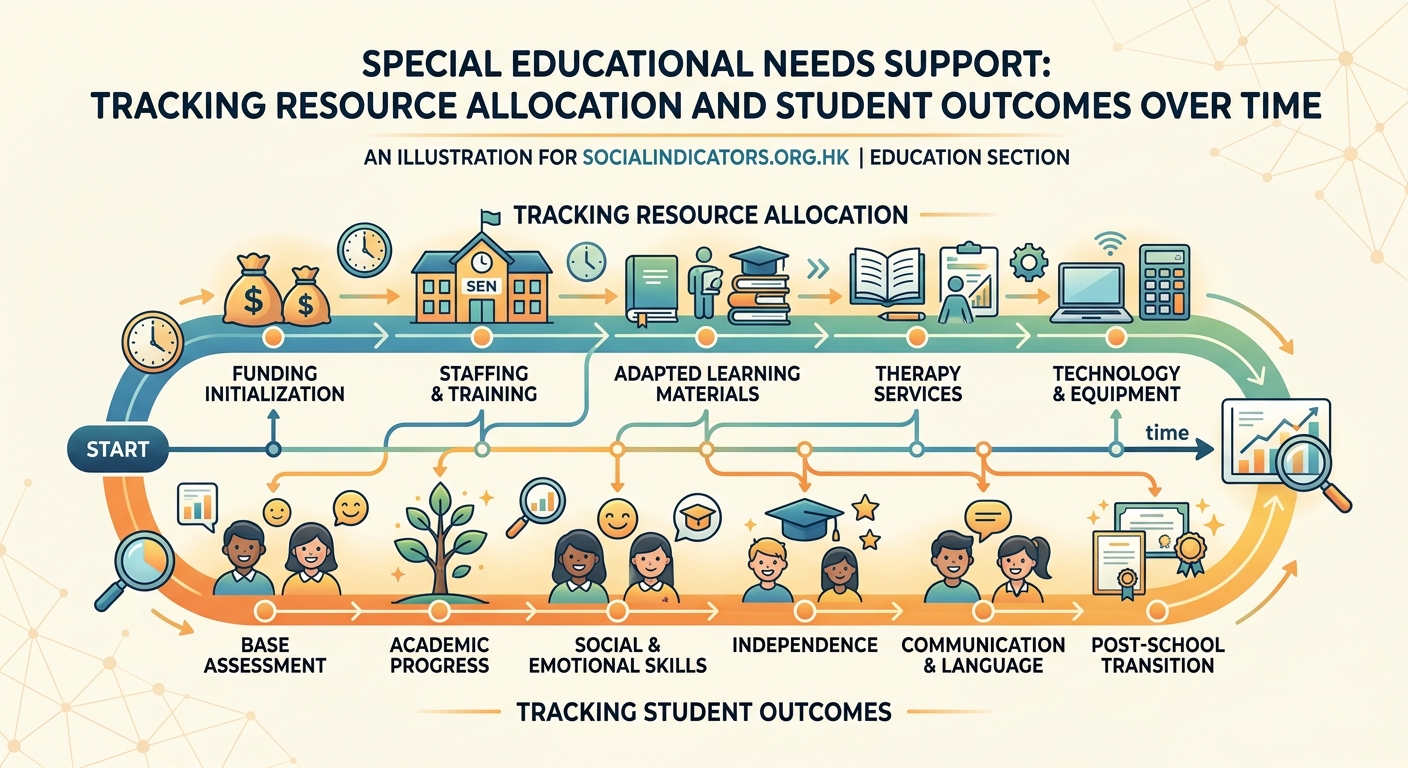 Special Educational Needs Support: Tracking Resource Allocation and Student Outcomes Over Time - Illustration 1