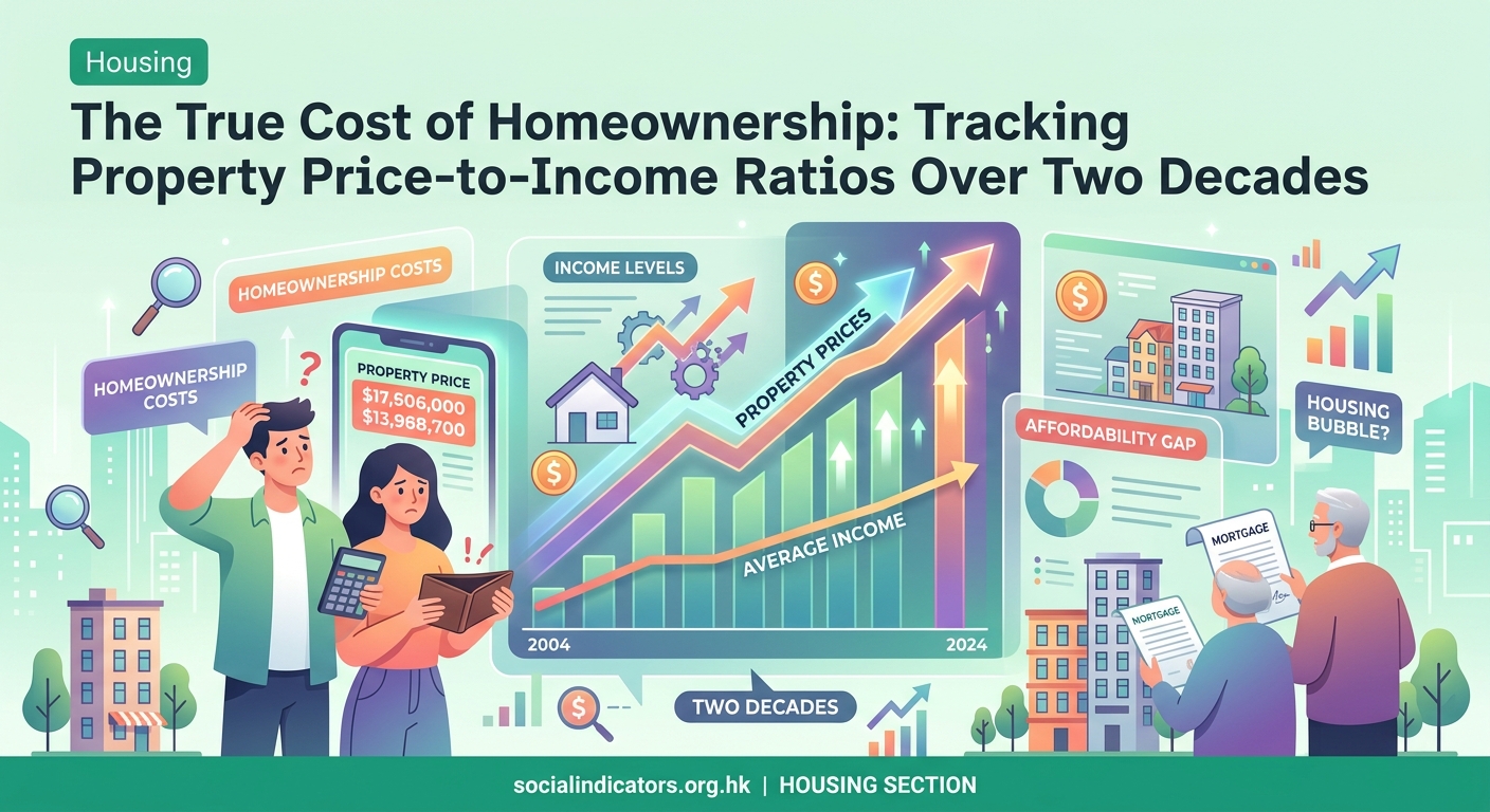 The True Cost of Homeownership: Tracking Property Price-to-Income Ratios Over Two Decades - Illustration 1