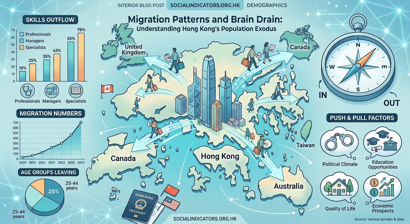 Migration Patterns and Brain Drain: Understanding Hong Kong's Population Exodus - Illustration 2