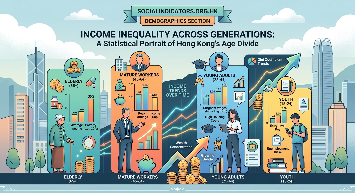Income Inequality Across Generations: A Statistical Portrait of Hong Kong's Age Divide - Illustration 2