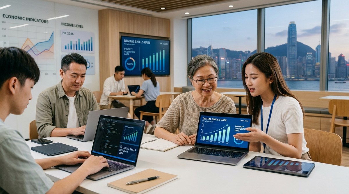 Assessing the Impact of Digital Skills Development on Reducing Poverty in Hong Kong 2026