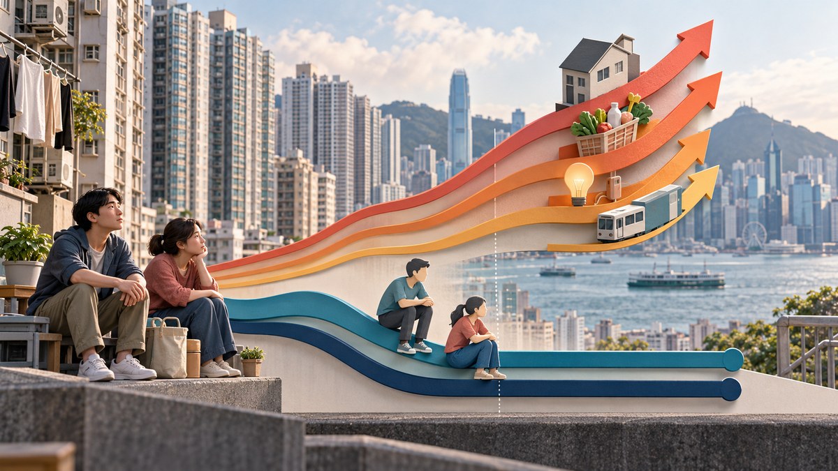 Why Hong Kong's Disposable Income Growth Has Stalled for the Bottom 40% Since 2020